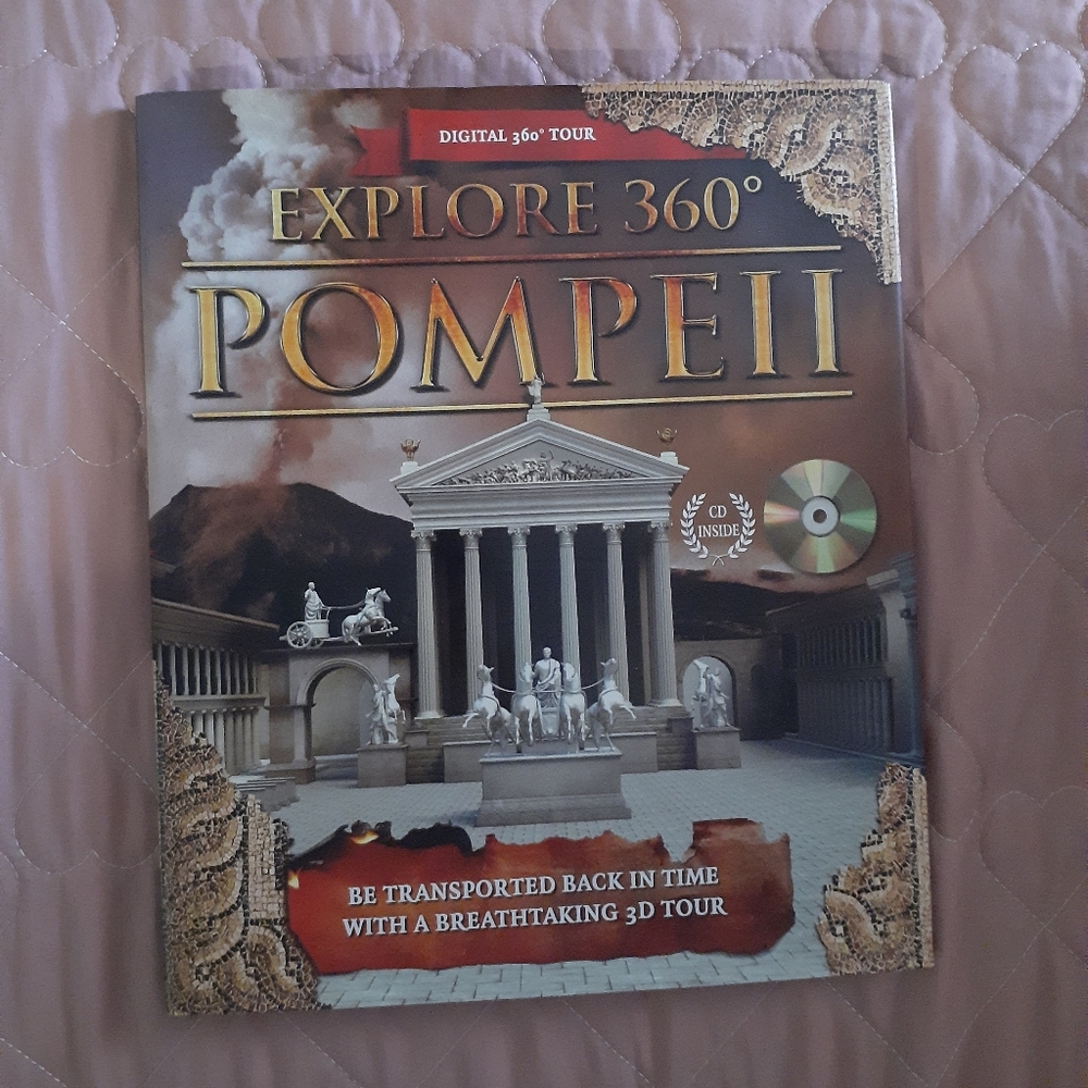 📚🎨 3/$15 *NEW* Pompeii Book